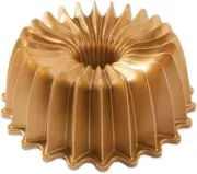 Nordic Ware Brillance Bundt Cake Pan, Gold, 85777