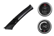 SAAS pillar pod boost/pyro voltmeter gauges for Mitsubishi Triton MN Airbags