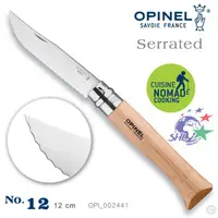 在飛比找蝦皮商城優惠-OPINEL No.12 麵包刀 / 齒刃折刀 / OPI_