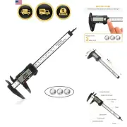 Digital Caliper 6 Inch LCD Screen Measure Tool Inch Millimeter Conversion