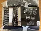 Half Moon Geo Darkening Insulated Window Curtains