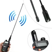 for UV5R UV-82 771 Antenna 144/430MHZ 10W Dual Band Walkie Talkie7886
