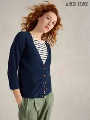 White Stuff Light Blue Naria Cardigan (F48277) | $113