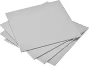 uxcell Grey EVA Foam Sheets 10 x 10 Inch 5mm Thickness for Crafts DIY Projects, 4 Pcs
