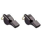 2PK Fox 40 Summit Mini Whistle Outdoor Sports Accessory Black