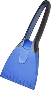 Ice Scraper for Car Windows, Heavy Duty Snow Scraper with Soft Ergonomic Grip Handle, Winter Ice Scraper Tool for Freezer, Cars, Trucks & Outdoor Use - Durable Ice Breaker Accessory