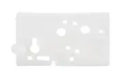 Gasket, Clear, to fit A-dec( R ) Century Plus( R ) Control Block; Pkg of 10