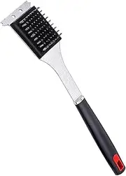 Grill Cleaning Brush | Outdoor Barbecue Brush - Cookout Tool, Scrubber and Scraper, Cleanup Tools, BBQ Accessories