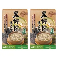 在飛比找PChome24h購物優惠-【KGCHECK凱綺萃】 [海苔口味 黑野菜活力餐 (6包)