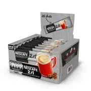 NESCAFE COFFEE & CREAMER 2in1 Instant Coffee 28 Sticks FULL Box