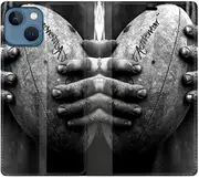 iPhone 14 Plus 6.7 Inch Sport Rugby Ball Vintage Case
