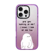 iPhone 16 Pro Impact Case MagSafe Compatible BB Look At Me by makingsht