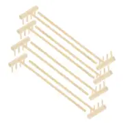 8Pcs Practical Mini Garden Rake Sandbox Rake Tabletop Decor
