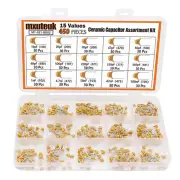 Mxuteuk 15Type Values 10Pf to 100Nf DIP Monolithic Multilayer Ceramic Chip Capac
