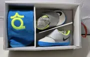 Nike KD VI CB Gift Pack Gray Blue Kevin Durant Infant Baby Sneakers Sz 2C