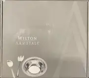 Wilton Arnetale Flutes & Pearl 3-Piece Salad Set New In Box !!