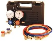 FJC 6799 AC Manifold Gauge and Set