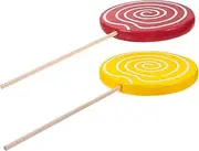 2pcs Lollipop Models Lollipop Photo Prop Fake Lollipop Ornaments Candy Photo Booth Props Tea Party Decorations Lollipop Candy Props Xmas Lollipop Ornaments Food Child