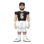 NFL Football Baker Mayfield Browns Gold Premium Vinyl Action Figure Toy 12in