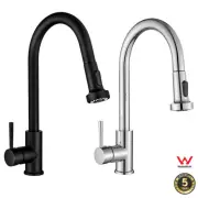 Decaura Pull Out/Down Kitchen Tap Mixer Brass Basin Taps Faucet 360 Swivel Spout