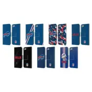 NFL BUFFALO BILLS LOGO LEATHER BOOK WALLET CASE FOR APPLE iPOD TOUCH MP3