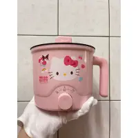 在飛比找蝦皮購物優惠-Hello kitty 粉紅色小電鍋 個人電鍋 一人份電鍋 