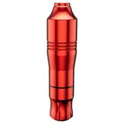 Rotary Tattoo Machine, Tattoo Pen Style Cartridge Machine Gun Liner Shader with DC Cord 9000r/m Motor Zinc Alloy Tattoo Machine Kit for Body Art Tattoo,Red