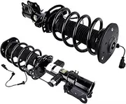 Front Shock Struts Assemblies Pair (Electric-Adjustable) Compatible With Lincoln Continental - Fits 2017 2018 2019 2020 - OE G3GZ18124Q, G3GZ18124K, AST24746
