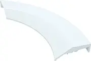 Top Original Gorenje Door Handle White for Front Loader Washing Machine 333855