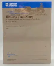 USGS Historical Trail Maps Eastern Colorado NE New Mexico Box Set SIM 2828 NEW