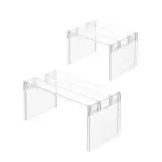 Refrigerator Organizer Bins Set-Clear Stackable Storage for Fridge,Pantry,Freeze