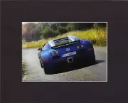 8X10" Matted Print Art Picture TopGear Greatest Cars: Bugatti Veyron Grand Sport