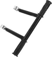 Cabilock Stroller Push Wheelchair Handle Extender Pushchair Handle Extenders Extender Arm Handle Wheelchair Handlebar Wheelchair Handle Extenders Stainless Steel Black