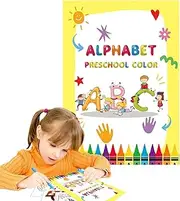 Kids Tracing Books, Letter Learning Workbook, Sensory Copybook, Interactive Writing Guide, Develop Handwriting Skills, Excellent for Homeschool, Kindergarten, Airplane Use