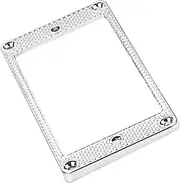 UPKOCH Guitar Pickup Frame Protective Ring for Electric Guitar Pickups Accessory Silver Textured Zinc Alloy Gb301g