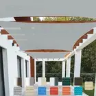 23'(W) Rectangle Outdoor Sun Shade Sail Awning Cover for Easy Fit Between Walls