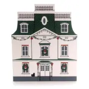 Cats Meow Village August Imgard House Hometown Christmas 1992 Holiday