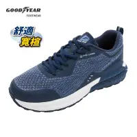 在飛比找Yahoo奇摩購物中心優惠-【GOODYEAR 固特異】風馳-4E寬楦緩震運動鞋/男 緩