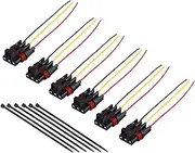 UNIGT Pulse Power Plug Connector Pigtail Compatible with Polaris RZR/Pro Ranger XP 1000 RS1 General Pulse Bus Bar Power Harness Connector 6 Pack - 2018-2021