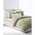 4 pc Ralph Lauren Allie Stripe Cream Flax Queen Sheet Set $170 NIP