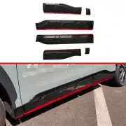 Side Skirt Protect Cover Trim Fits For Toyota Corolla Cross 2021-2024 Black&Red