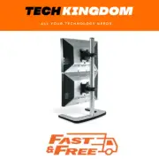 Atdec Visidec Focus Dual Display Accessory Arm – Vertical Mount, 24''-32''