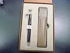 Parker Vintage 1995 Matte Black Sonnet Ball pen with pen holder in gift box