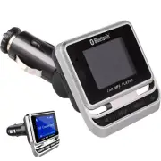 1.4" Car Bluetooth 5.0 FM Transmitter MP3 Player Aux Kit with Remote Controller