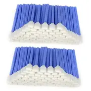 200pcs 5.11" Square Rectangle Foam Cleaning Swab Sticks for Solvent Format