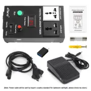 New Precision Digital Enlarger Timer With Foot Switch Darkroom Photo Printing