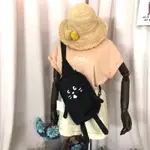 日本人氣 NE-NET NYA 立體造型驚訝貓黑貓斜背包