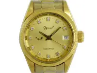 在飛比找Yahoo!奇摩拍賣優惠-[專業模型] 石英女錶 [Ogival G2228] 愛其華