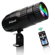 Pinspot Light, Mini 15W Mirror Ball Spotlight, Super Bright RGBW LED Beam Pin...