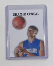 Shaqir O’Neal Limited Edition Future Stock Creekside Christian Academy RC 3/100